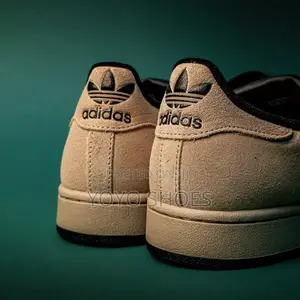 Adidas Super Star Ii Beige Suede Black/Stripes Unisex Fashion Shoes