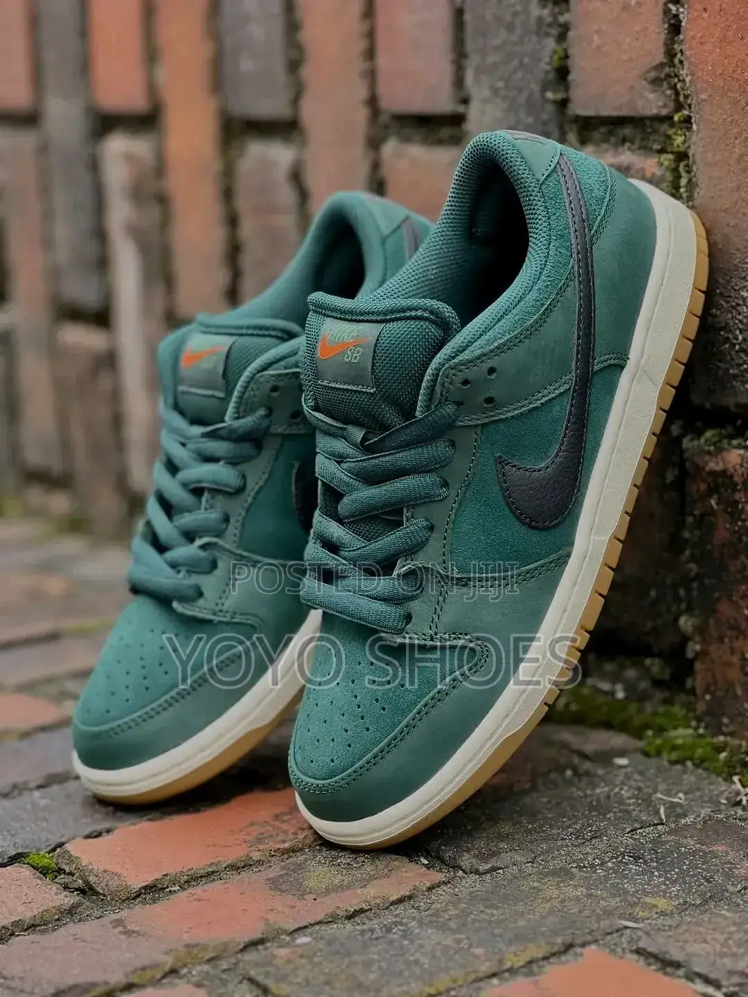 Nike Sb Dunk Low "Deep Fir"Dark Green Unisex Fashion Shoes