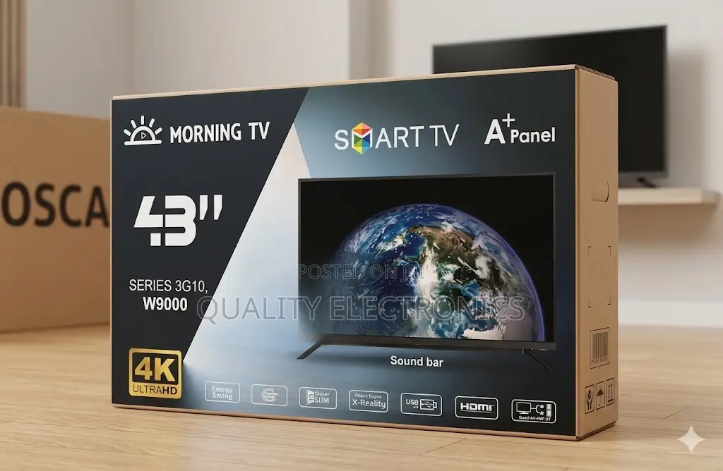 Morning Smart 43′′ Tv – Smart Android Entertainment