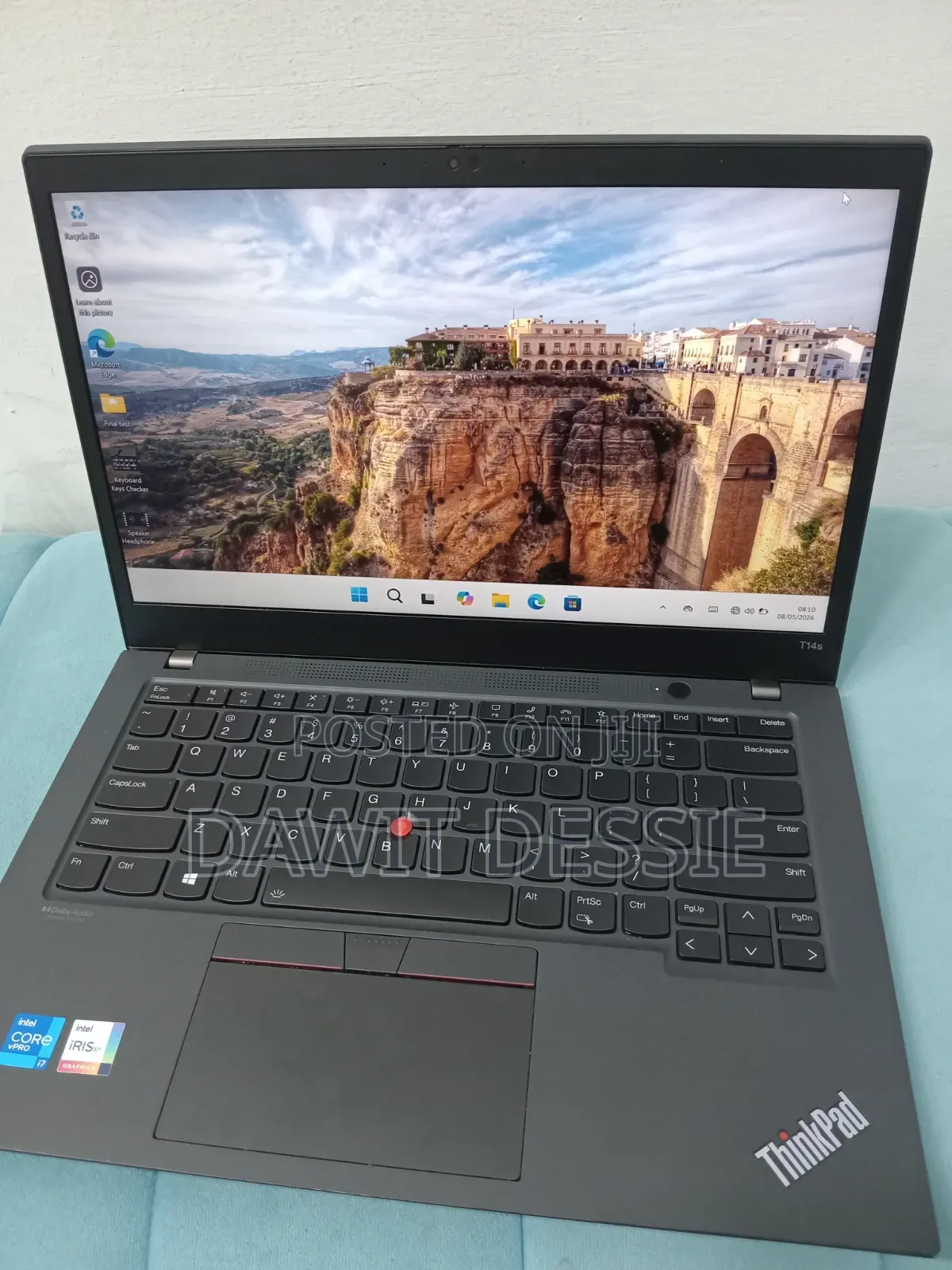 New Laptop Lenovo ThinkPad T14s G4 32GB Intel Core i7 SSD 512GB