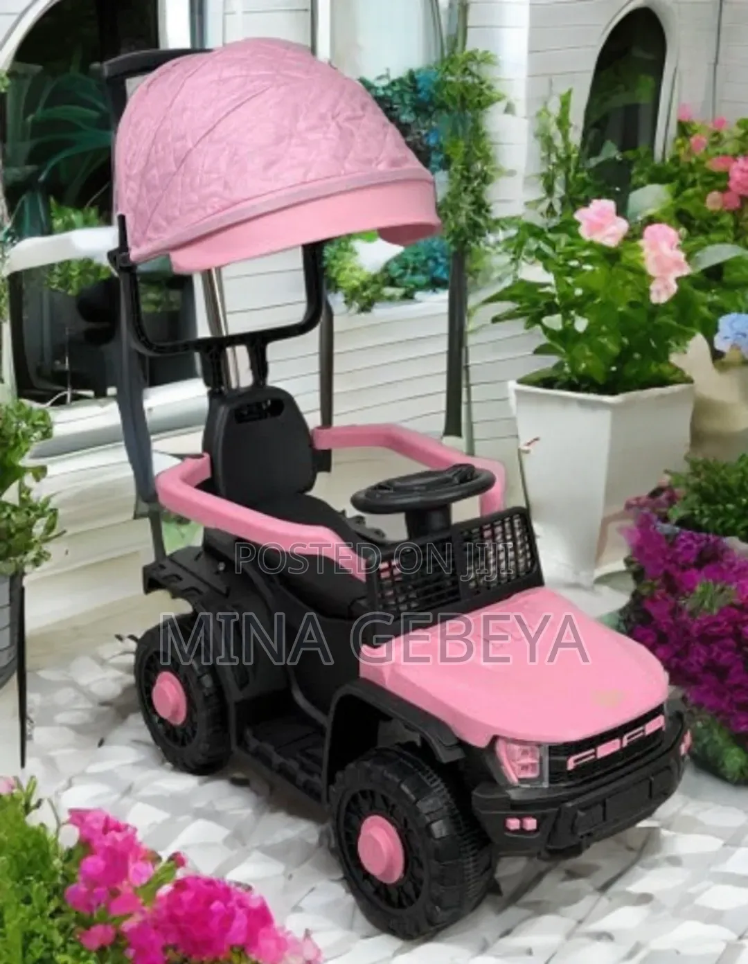 3-in-1 Ride-on Push Car Toy's