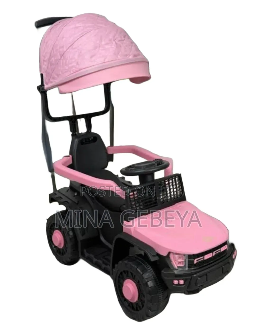 3-in-1 Ride-on Push Car Toy's