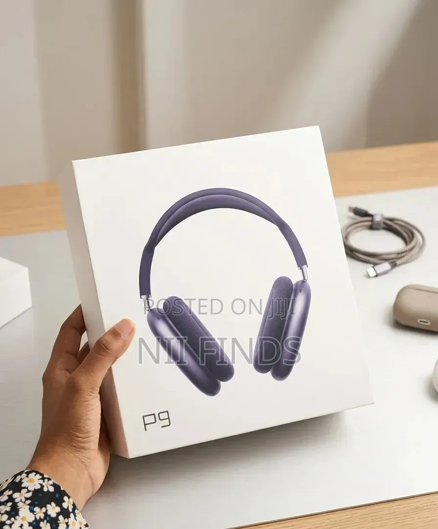 P9 Wireless Over-Ear Bluetooth Headphones – High Fidelity Audio
