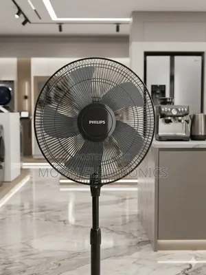 Philips Standing Fan – Quiet Motor | Powerful Cooling Energy Saving