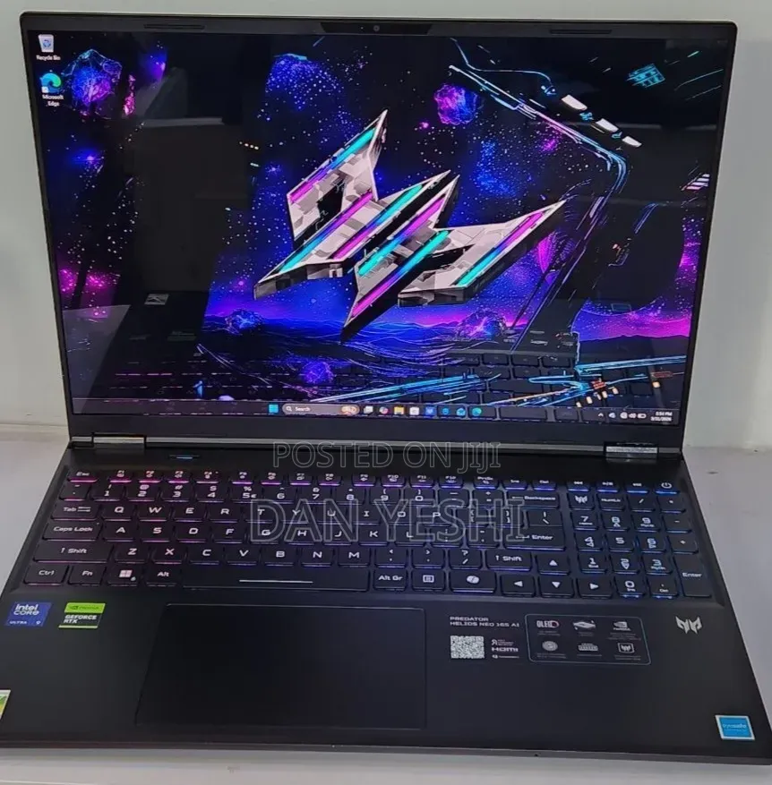 New Laptop Acer Predator Helios Neo 16 32GB Intel Core Ultra 9 SSD 1T