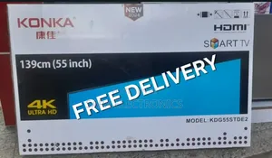 ➝Konka 55" Smart Tv ➝ Free Delivery ➝10_years Warranty