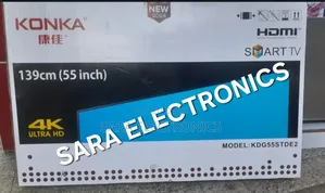 ➝Konka 55" Smart Tv ➝ Free Delivery ➝10_years Warranty