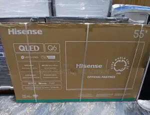 ➣Hisence 55" Qled Q-6 Series Model New 2026 Free Delivery