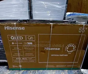 ➣Hisence 55" Qled Q-6 Series Model New 2026 Free Delivery