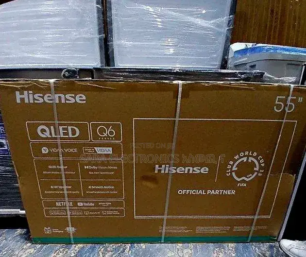 ➣Hisence 55" Qled Q-6 Series Model New 2026 Free Delivery