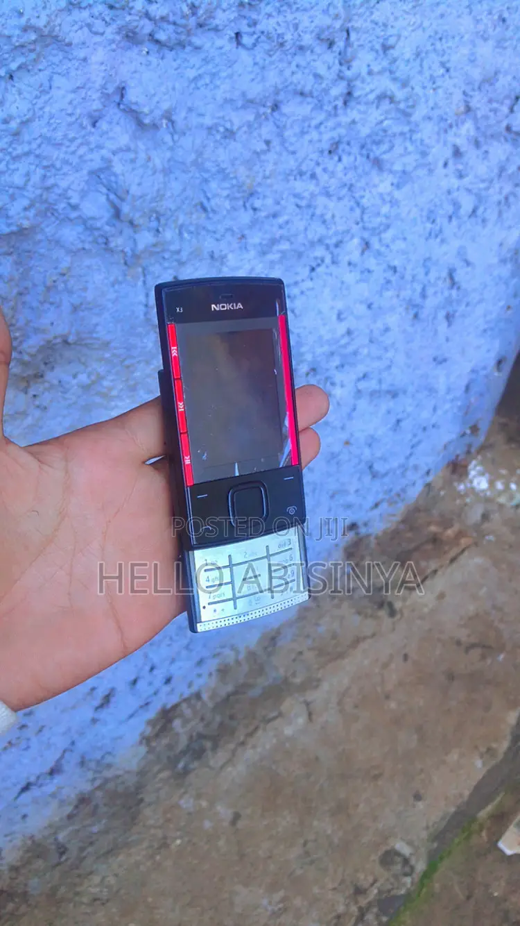 New Nokia X3 Black