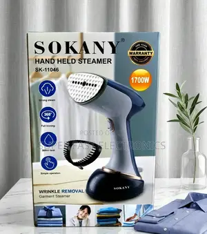 Sokany Hand Held Steamer 1700w High-Powered Garment Steamer