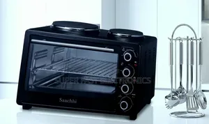 Saachhi Oven 38l Electric Oven With Dual Hotplates - Multi-Functional