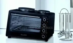 Saachhi Oven 38l Electric Oven With Dual Hotplates - Multi-Functional