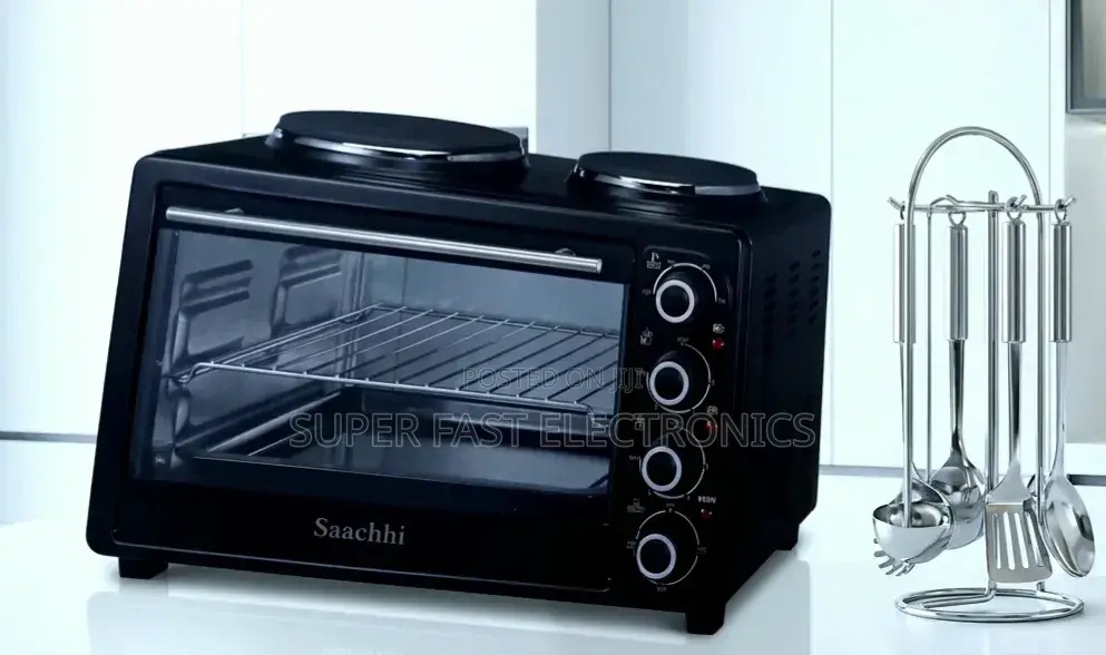 Saachhi Oven 38l Electric Oven With Dual Hotplates - Multi-Functional
