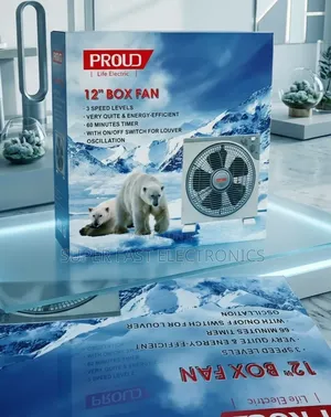 Proud Life Electric 12" Box Fan