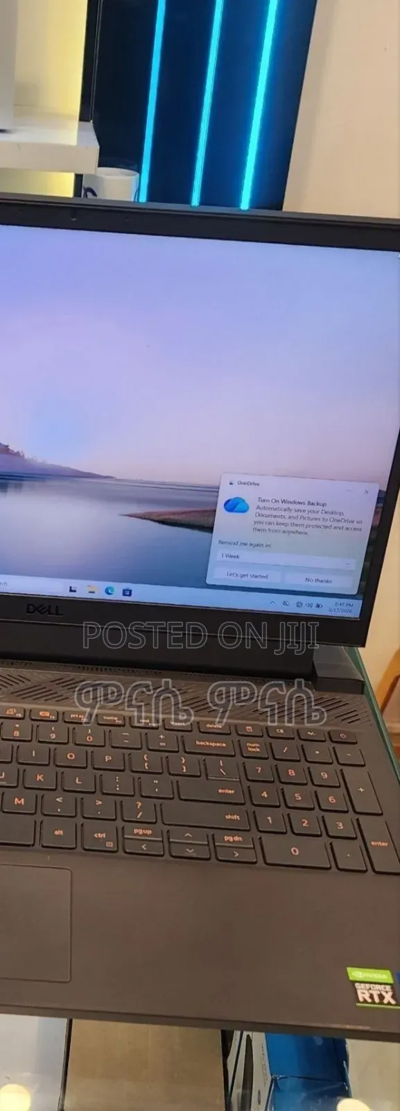 New Laptop Dell G15 5535 16GB Intel Core i7 SSD 512GB