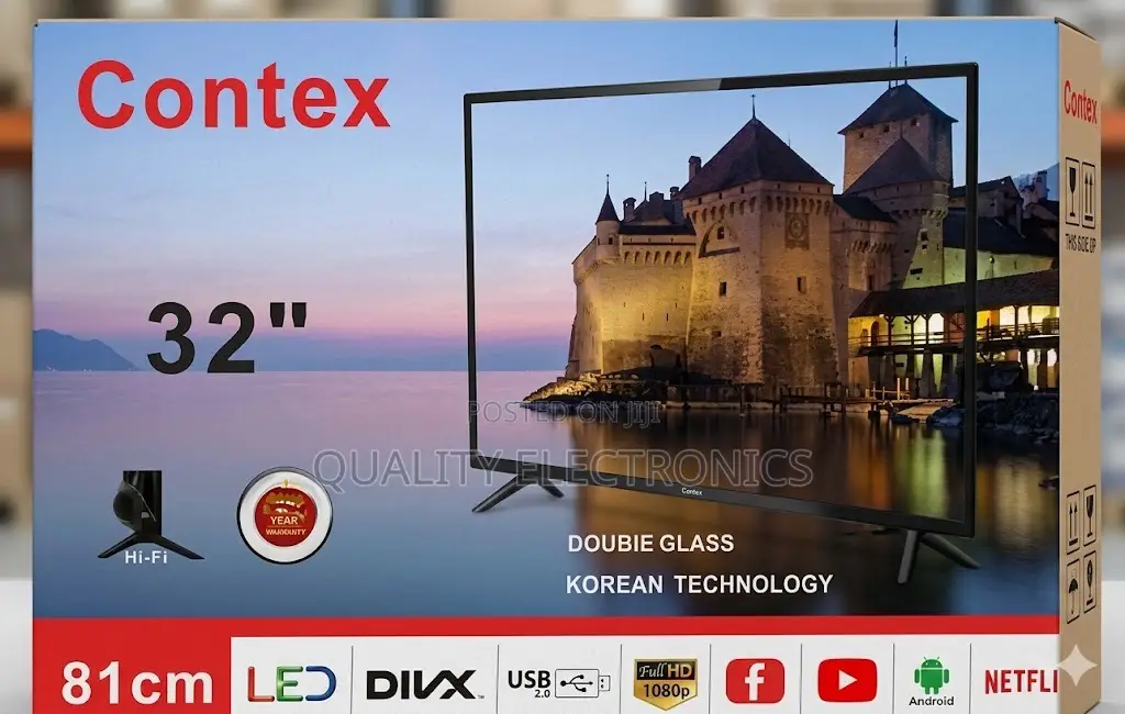 Contex 32” Led Tv – Clear Picture Modern Entertainment