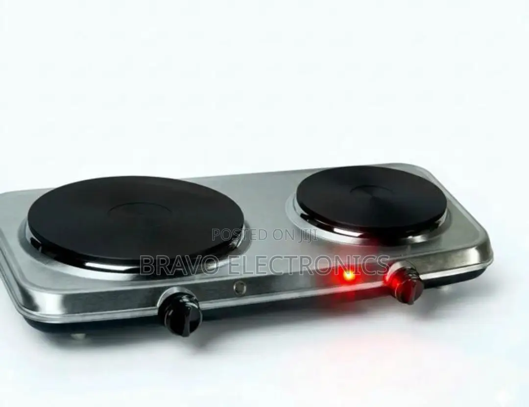 Max Stove Heavy Duty Double Electric Hotplate