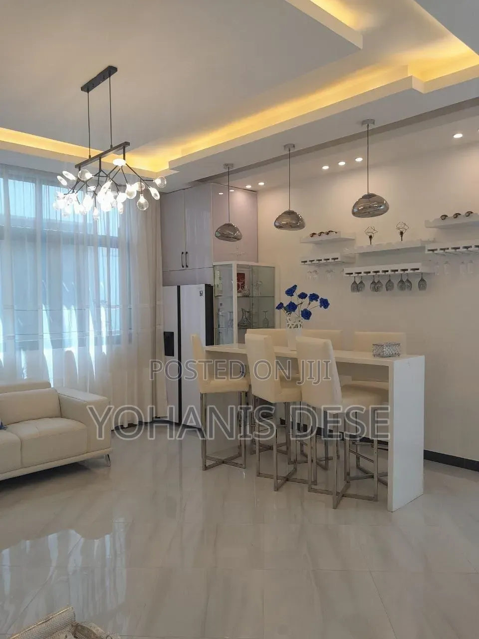 Furnished 9bdrm Apartment in Bole for sale