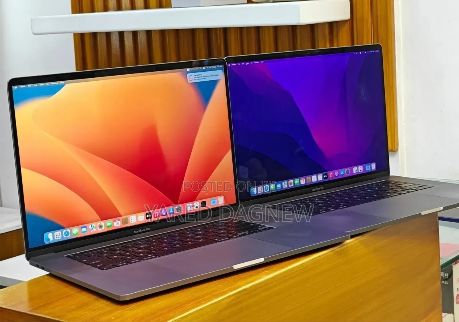 New Laptop Apple MacBook Pro 2019 16GB Intel Core i7 SSD 512GB