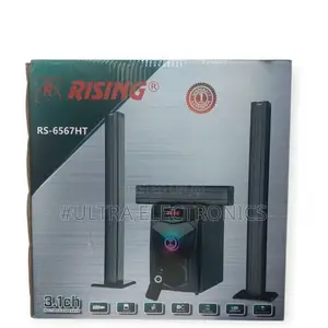 Rising Rs-6567ht 3.1ch Multimedia Speaker System Featuring a Subwoofer
