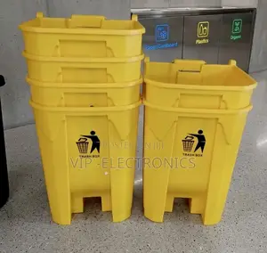 Garage Trash Bin 50l Heavy-Duty Industrial Waste Management Bins