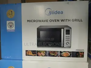 Midea Microwave Oven With Grill, Model Number 34-Liter Capacity