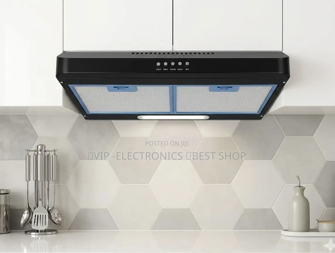 Kitchen Saker 60x60cm Modern Slimline Kitchen Range Hood
