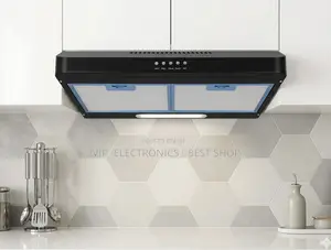 Kitchen Saker 60x60cm Modern Slimline Kitchen Range Hood
