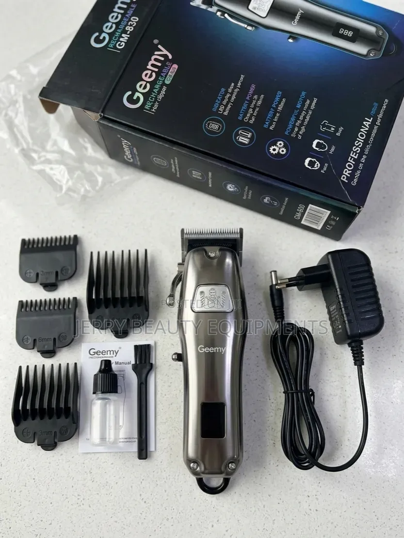 Original Geemy 6680 Hair Clipper- 180mins Usage Time