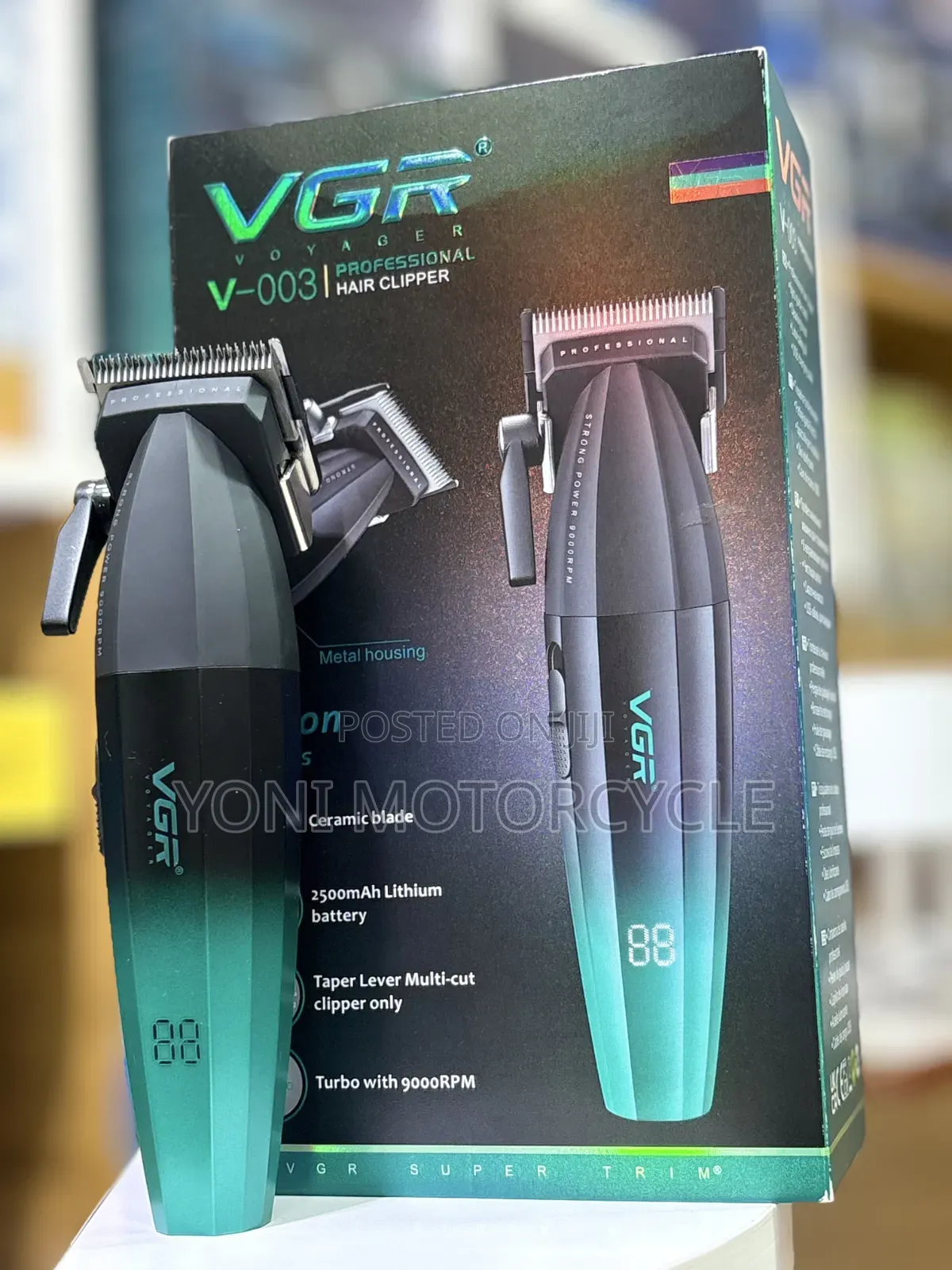 VGR Rechargeable Hair Clipper 0hairclipper0vgr