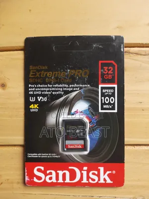 Sandisk Extreme Pro 32 Gb SDHC Uhs-I Card