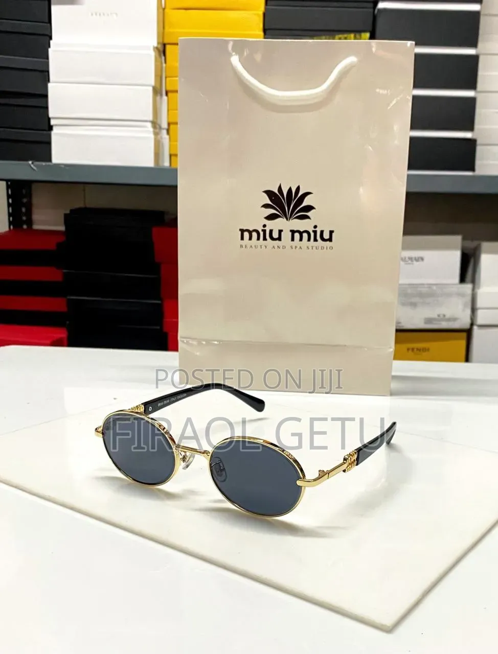 Miu Miu Mu 04zs Regard Sunglasses