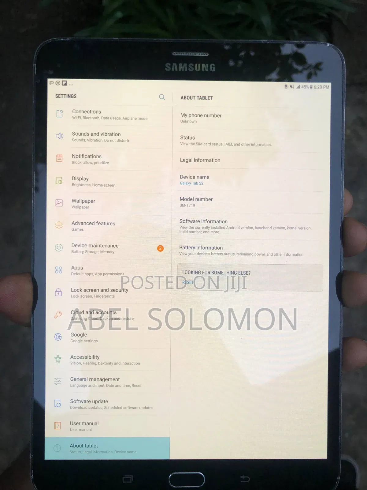 Samsung Galaxy Tab S2 9.7 32 GB Gray