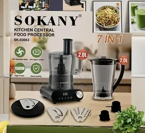 Sokany 7-in-1 Kitchen Central Food Processor (Sk-03063)