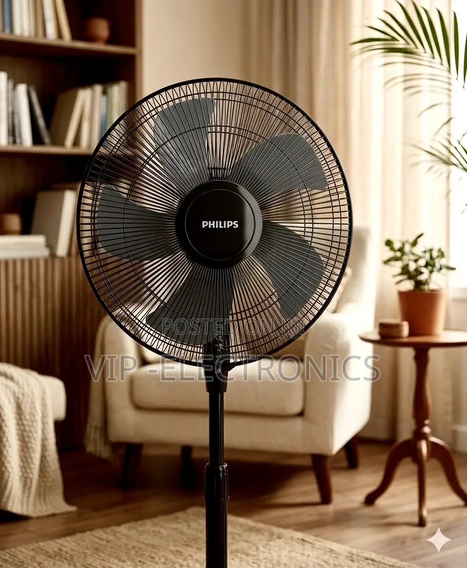 Philips Standing Fan Adjustable Silent Pedestal Cooling Fan