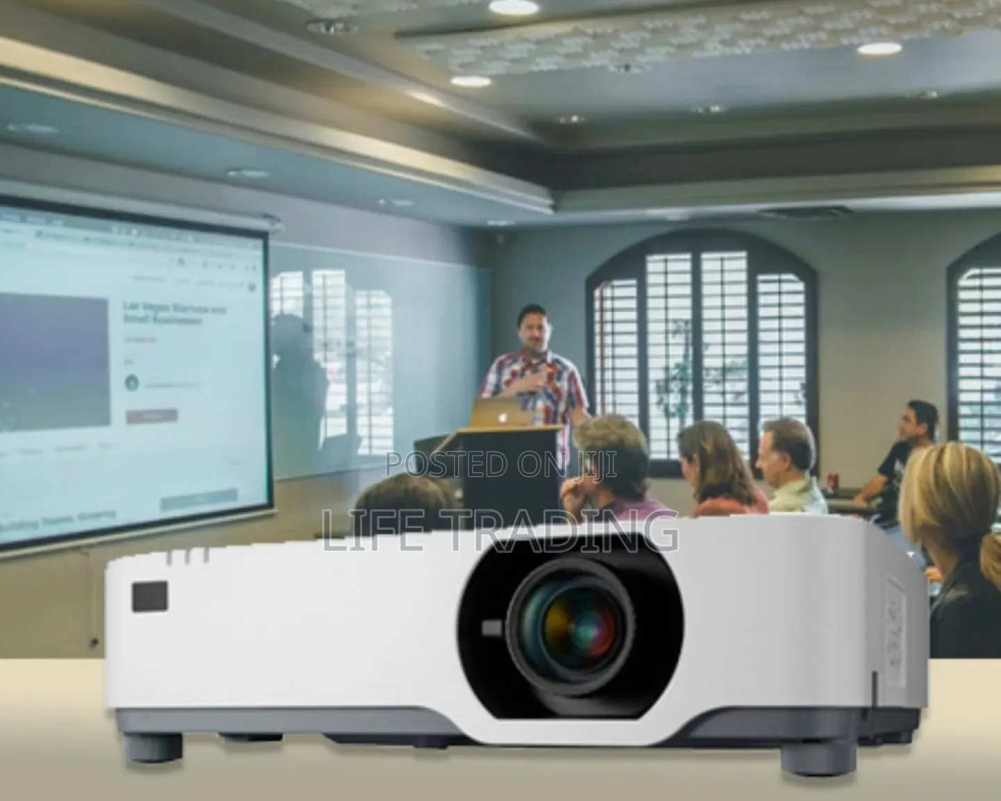 New Nec P525ul 5200 Lumens Professional Projector