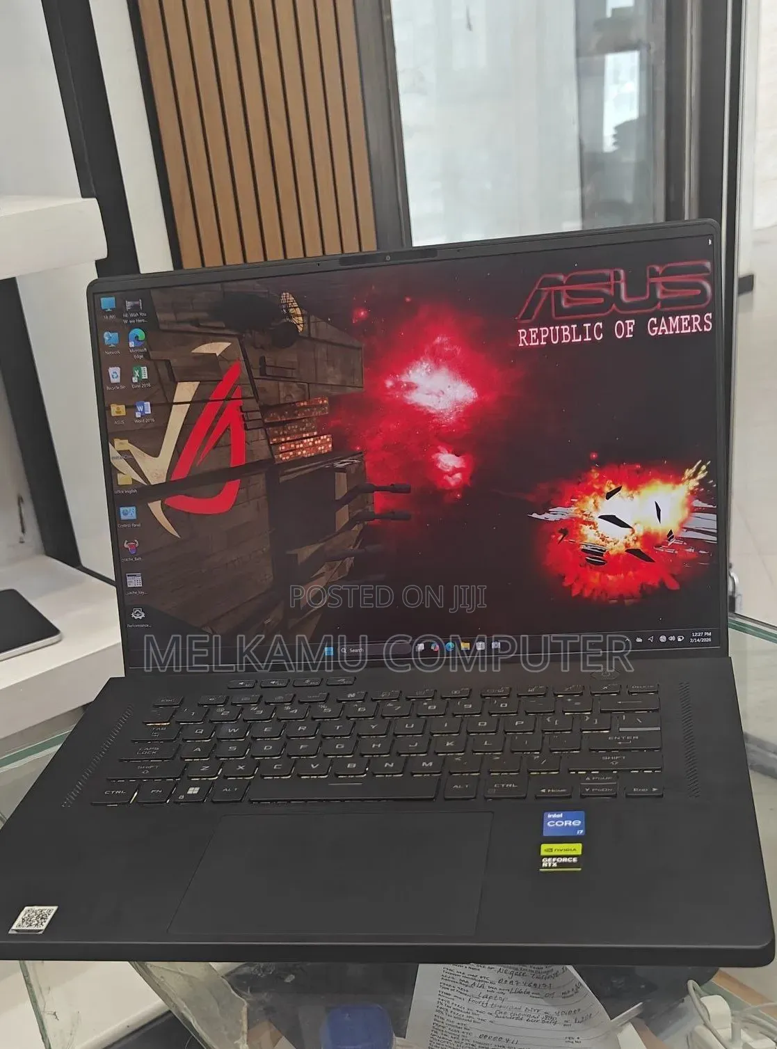 New Laptop Asus ROG Zephyrus G15 16GB Intel Core i7 SSD 512GB
