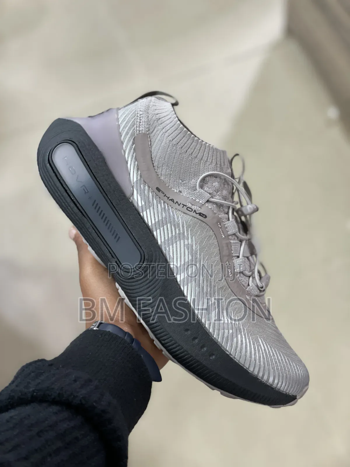 Under Armour Hovr Phantom Running Shoes in Grey