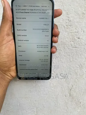 New Huawei Y9s 128 GB Bronze