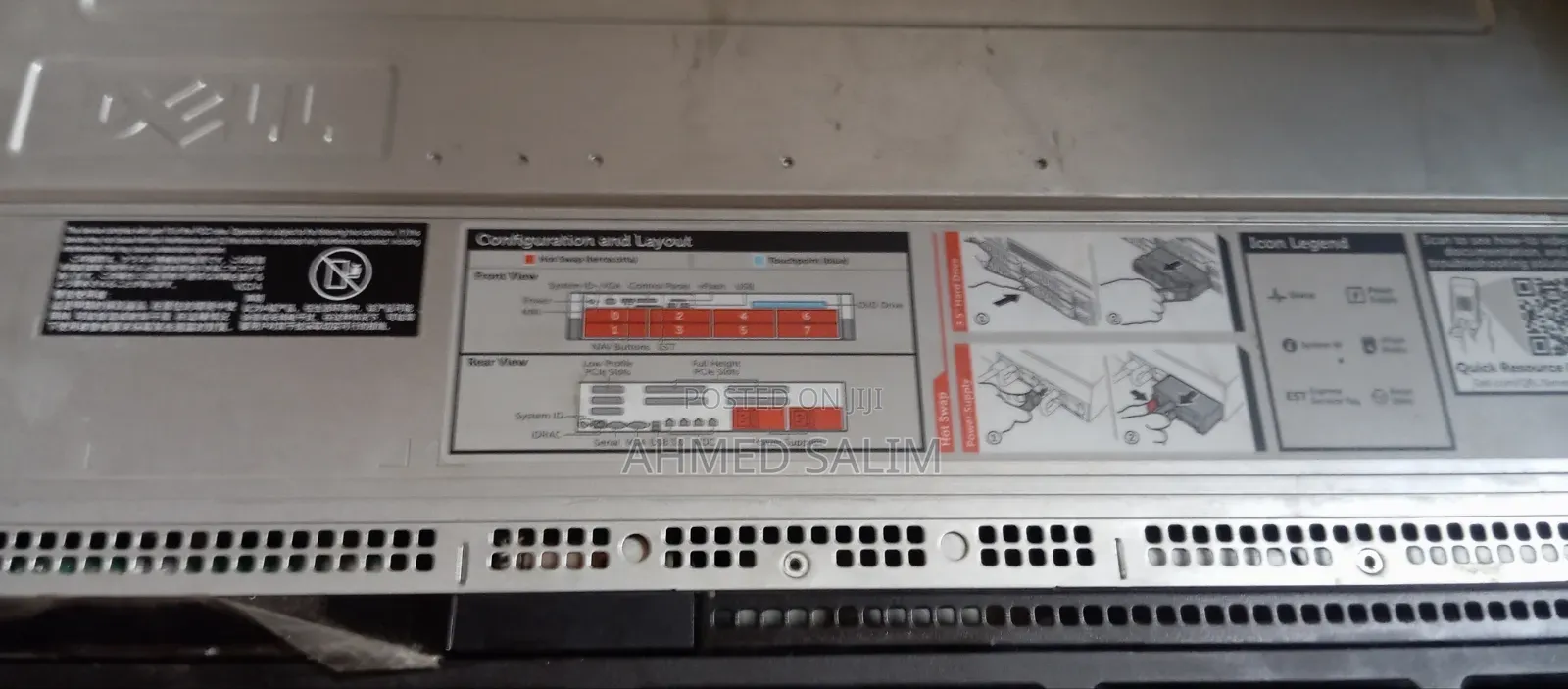 Server Dell PowerEdge R730 36GB Intel SSHD+SSD 3T