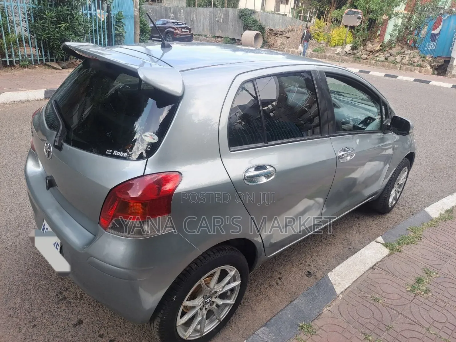 Toyota Yaris 2008 Gray