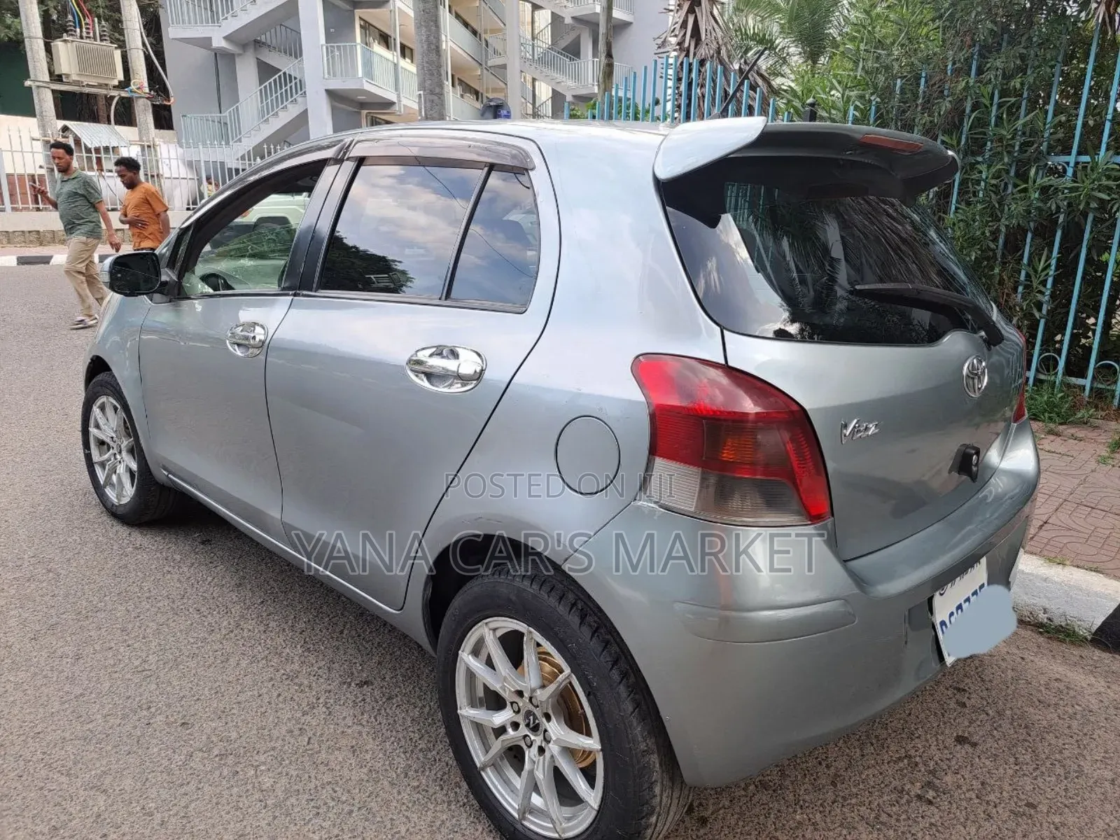 Toyota Yaris 2008 Gray