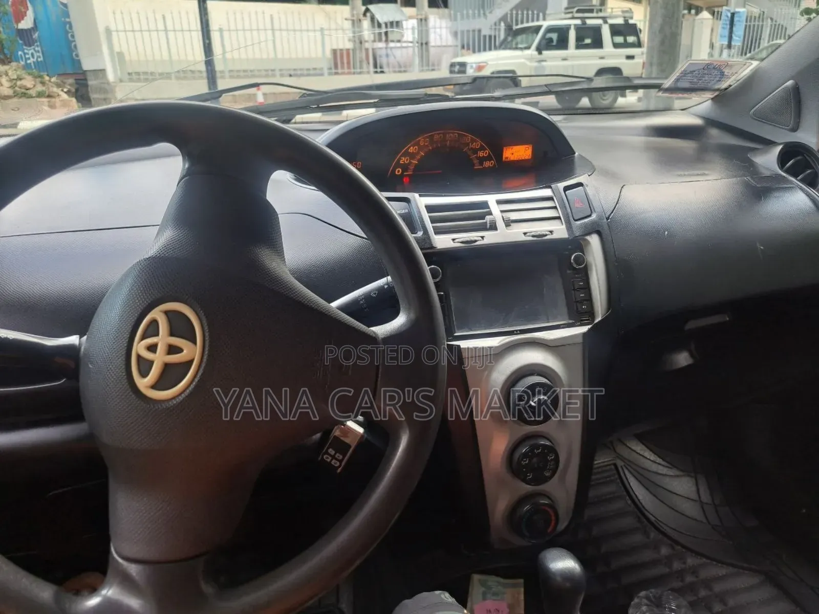 Toyota Yaris 2008 Gray