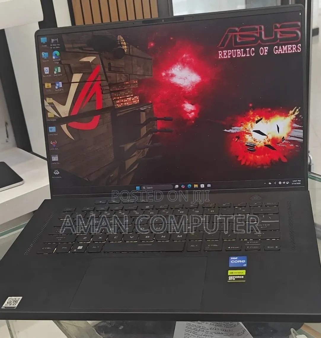 New Laptop Asus ROG Zephyrus G15 16GB Intel Core i7 SSD 512GB