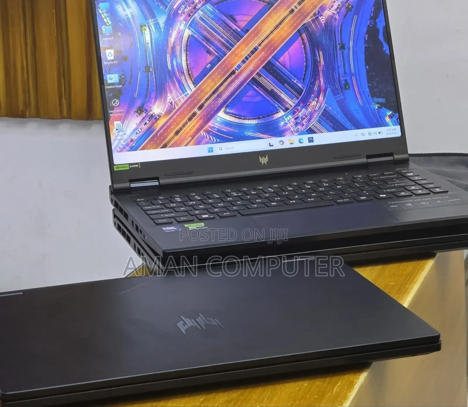 New Laptop Acer Predator Helios Neo 16 16GB Intel Core Ultra 7 SSD 1T