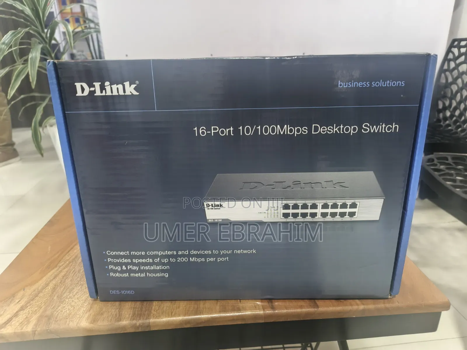 D-link 16-port 10/100mbps Desktop Switch