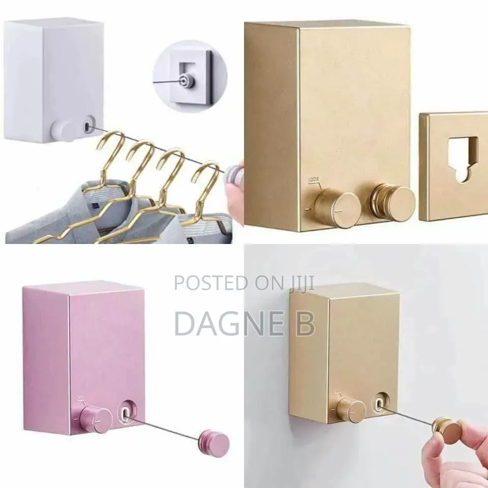 Retractable Clothline የሚዘረጋ የልብስ ገመድ