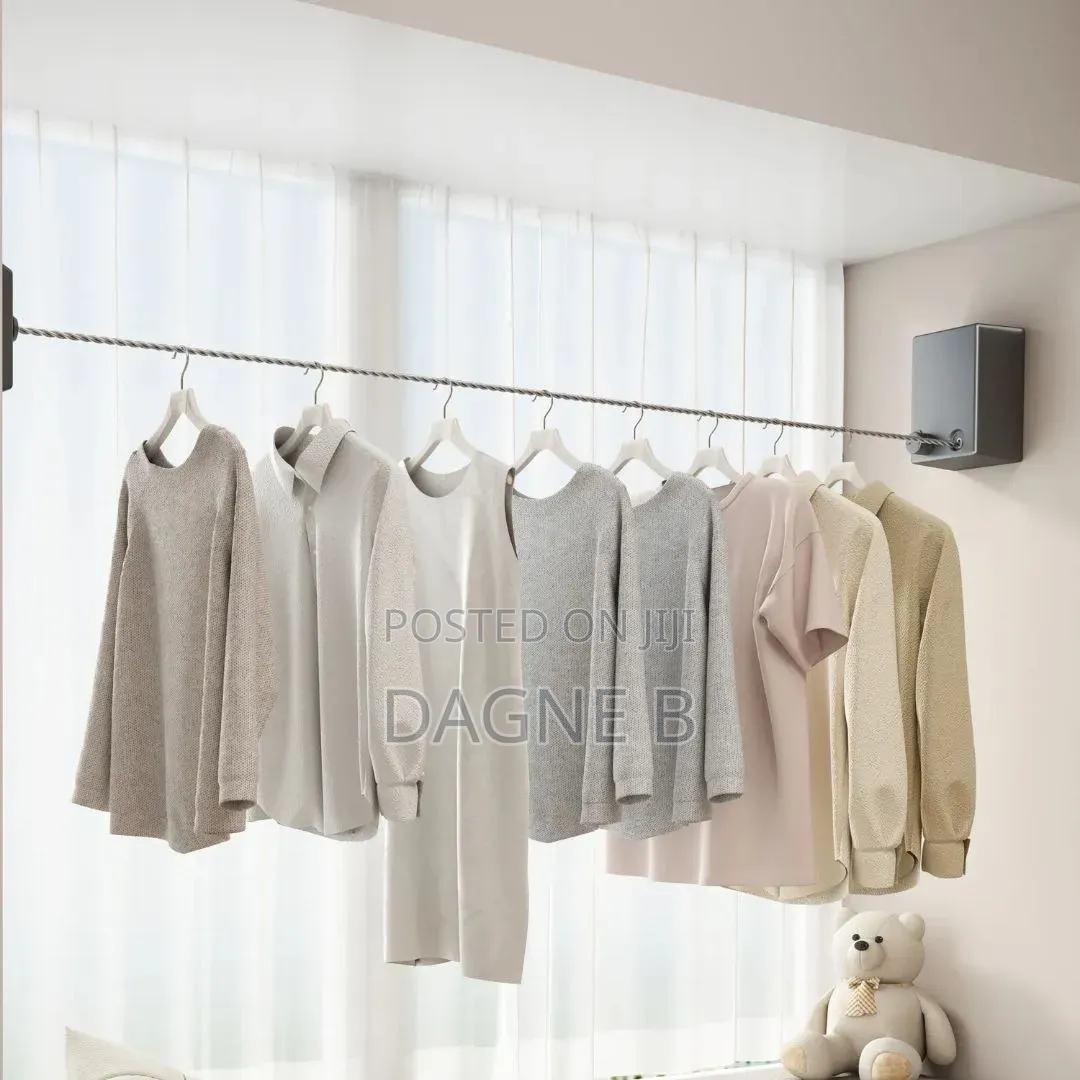 Retractable Clothline የሚዘረጋ የልብስ ገመድ